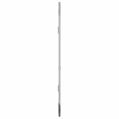 vidaXL Wall Mirror | Silver | Glass, PVC | 40 x 15 cm | Minimalistic