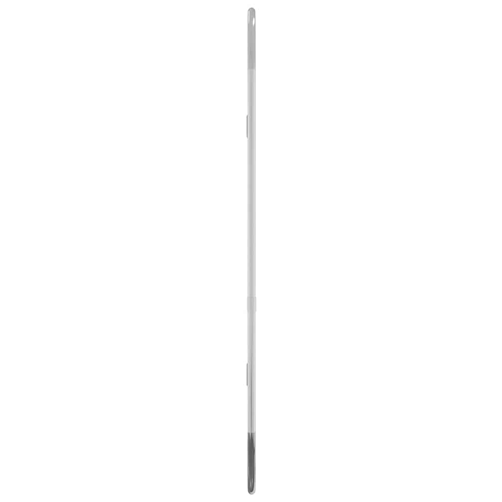 vidaXL Wall Mirror Silver 50x20 cm Oval
