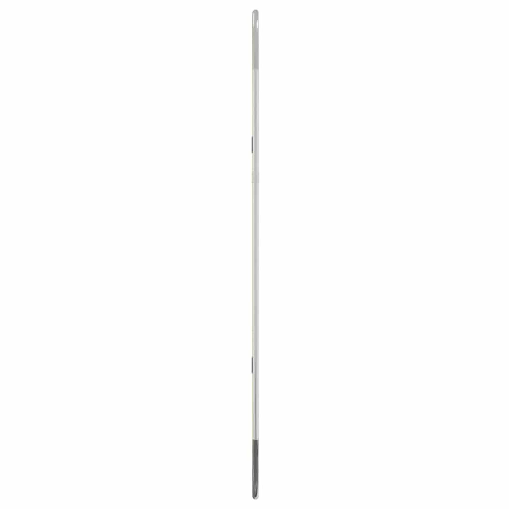 vidaXL Wall Mirror Silver 70x30 cm Oval