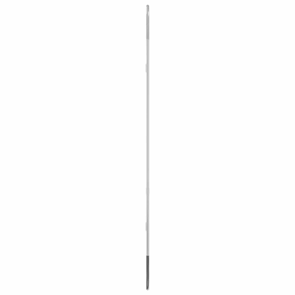 vidaXL Wall Mirror Silver 80x35 cm Oval