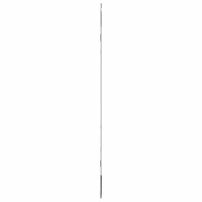 vidaXL Wall Mirror Silver 90x40 cm Oval