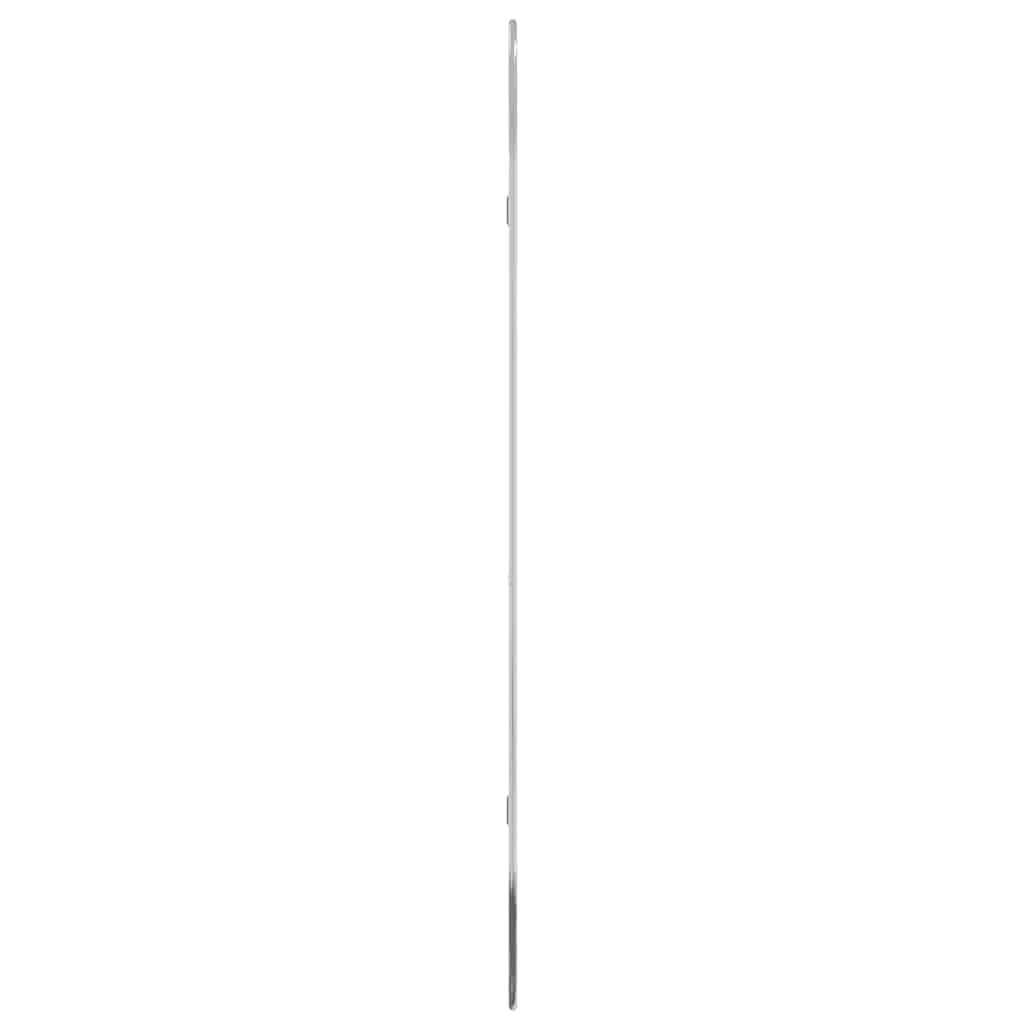 vidaXL Wall Mirror Silver 100x45 cm Oval