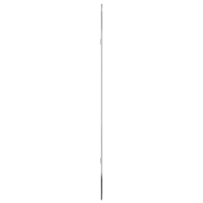 vidaXL Wall Mirror Silver 100x45 cm Oval