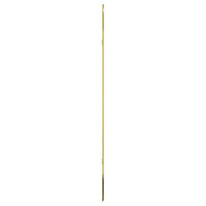 vidaXL Wall Mirror Gold 100x45 cm Oval