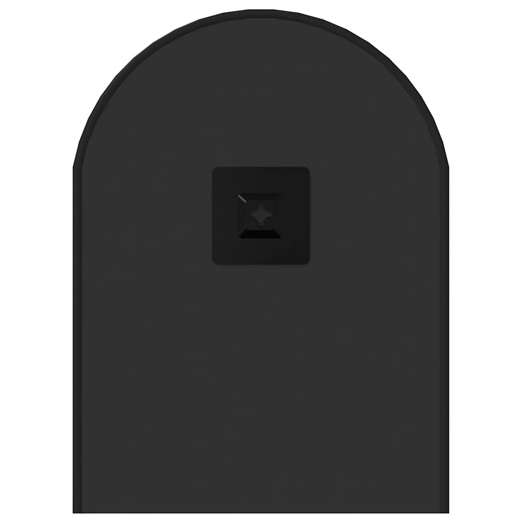 vidaXL Wall Mirror Black 60x25 cm Oval