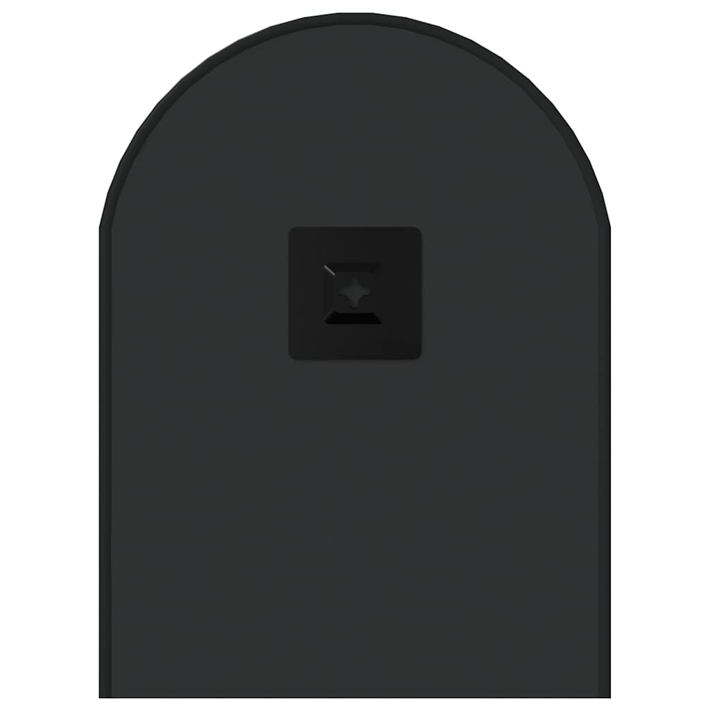 vidaXL Wall Mirror Black 60x25 cm Oval