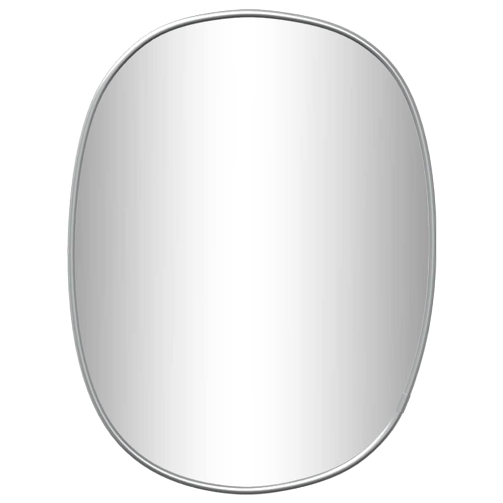 vidaXL Wall Mirror Silver 30x25 cm