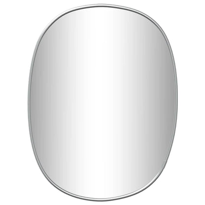 vidaXL Wall Mirror Silver 30x25 cm