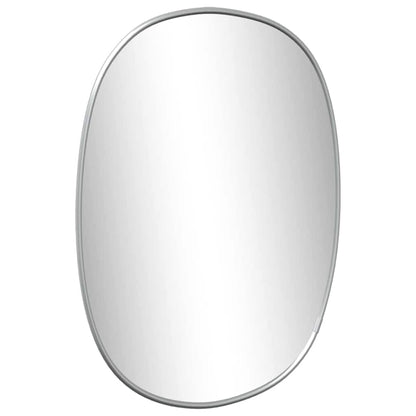 vidaXL Wall Mirror Silver 30x25 cm