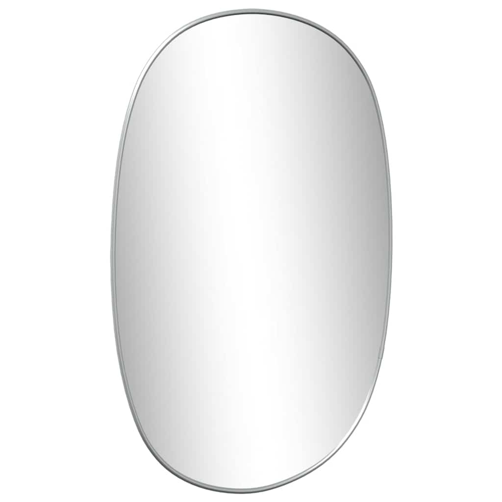 vidaXL Wall Mirror Silver 50x35 cm