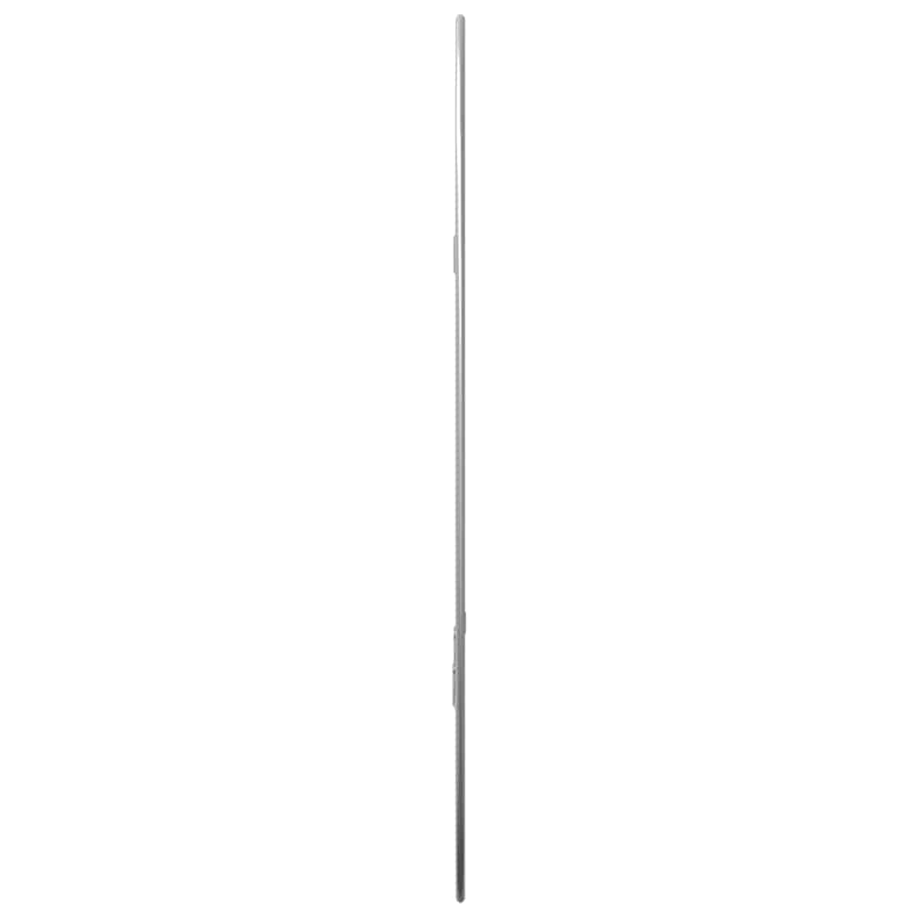 vidaXL Wall Mirror Silver 50x35 cm