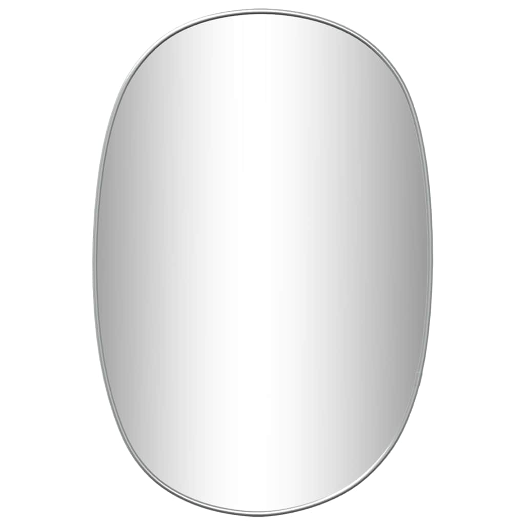 vidaXL Wall Mirror Silver 60x40 cm
