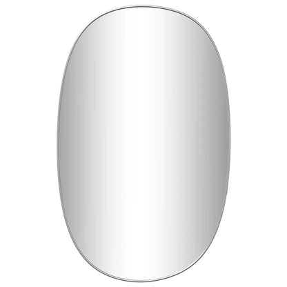 vidaXL Wall Mirror Silver 80x50 cm
