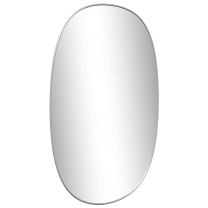 vidaXL Wall Mirror Silver 80x50 cm