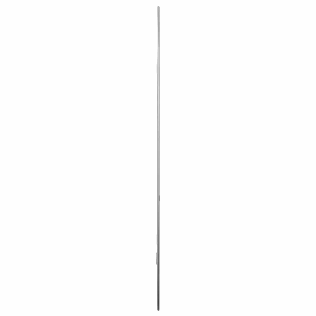 vidaXL Wall Mirror Silver 80x50 cm