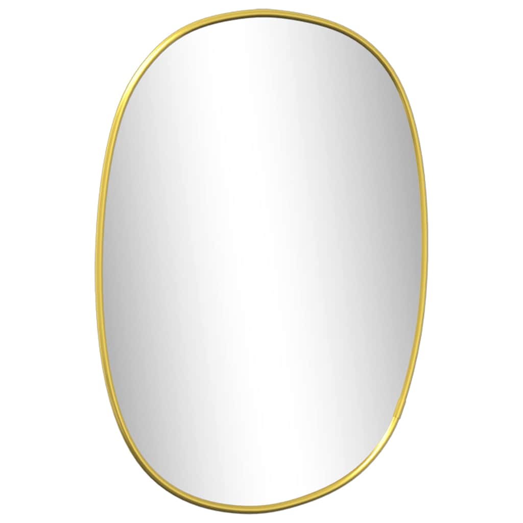 vidaXL Wall Mirror Gold 40x30 cm