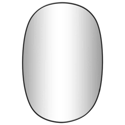 vidaXL Wall Mirror Black 50x35 cm