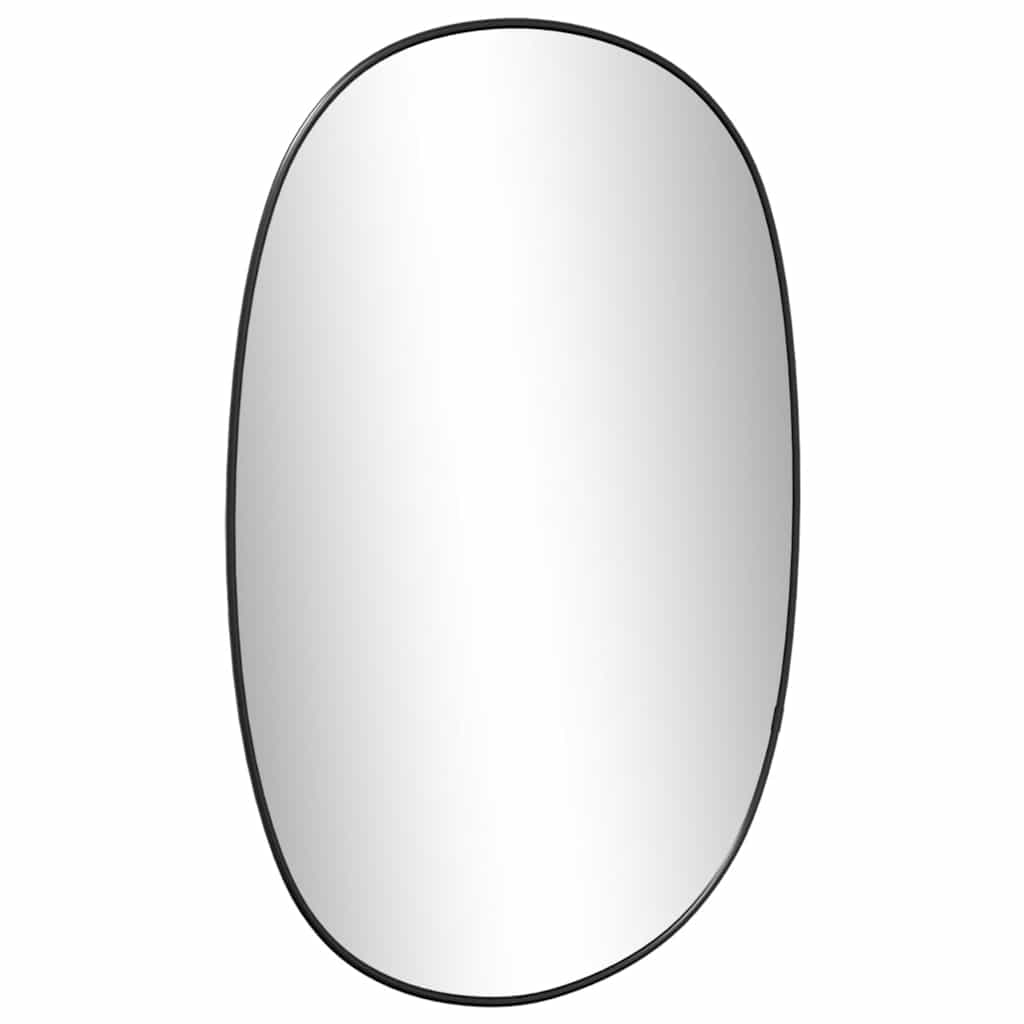 vidaXL Wall Mirror Black 50x35 cm