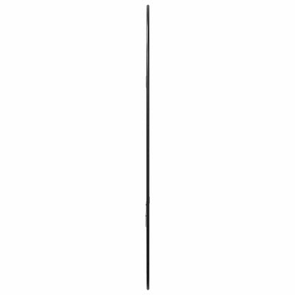 vidaXL Wall Mirror Black 50x35 cm