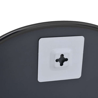vidaXL Wall Mirror Black 50x35 cm