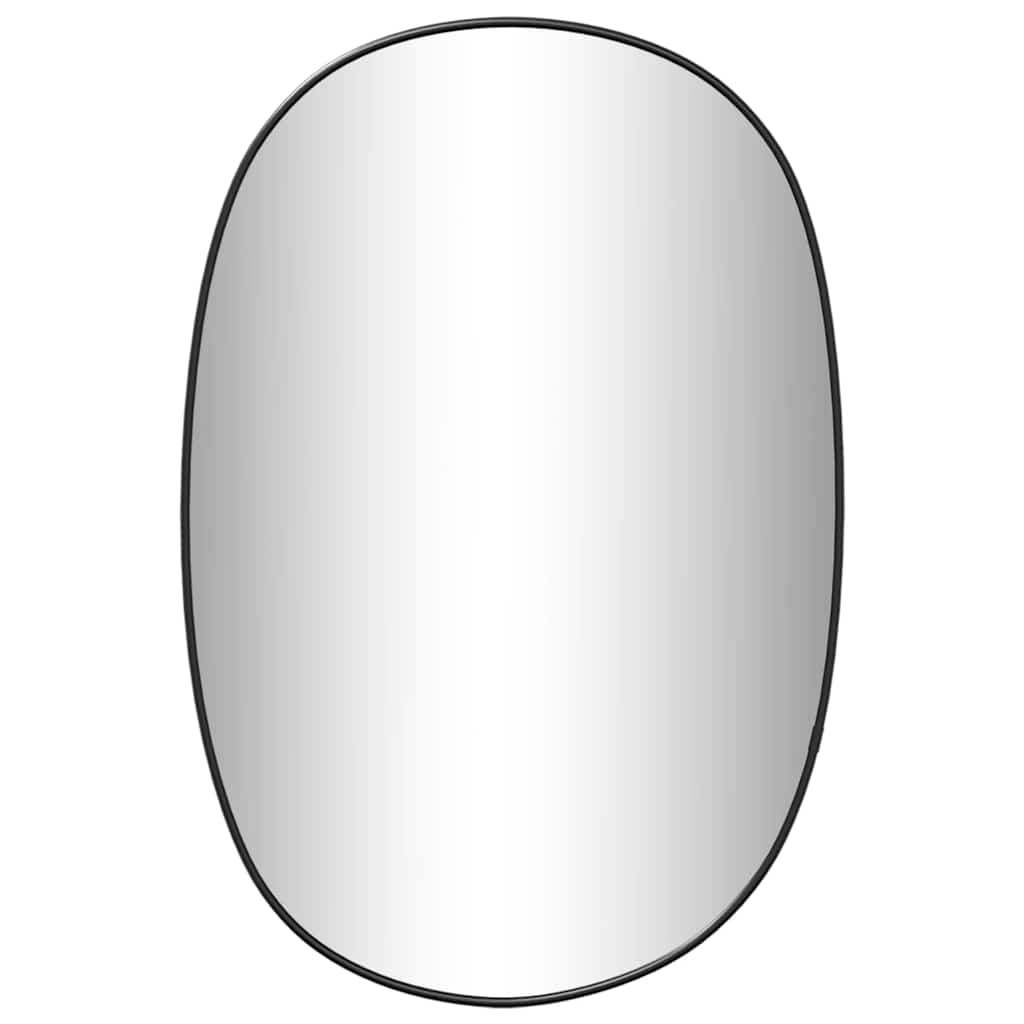 vidaXL Wall Mirror Black 60x40 cm