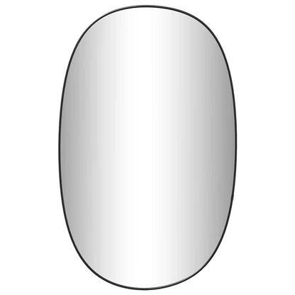 vidaXL Wall Mirror Black 70x45 cm