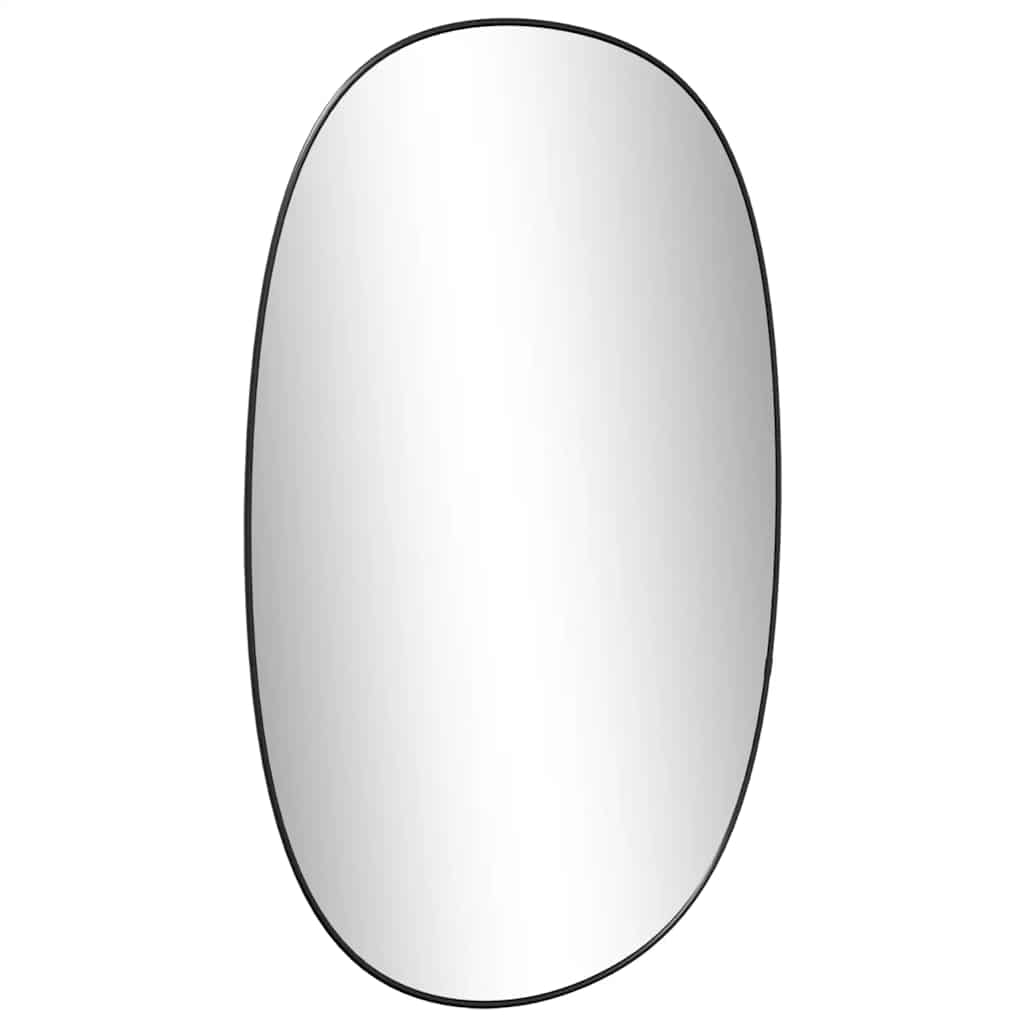 vidaXL Wall Mirror Black 70x45 cm