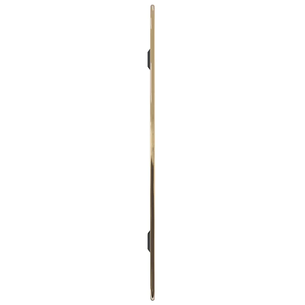 vidaXL Wall Mirror Gold 60x50 cm
