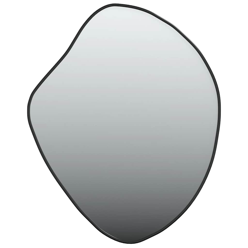 vidaXL Wall Mirror Black 50x40 cm