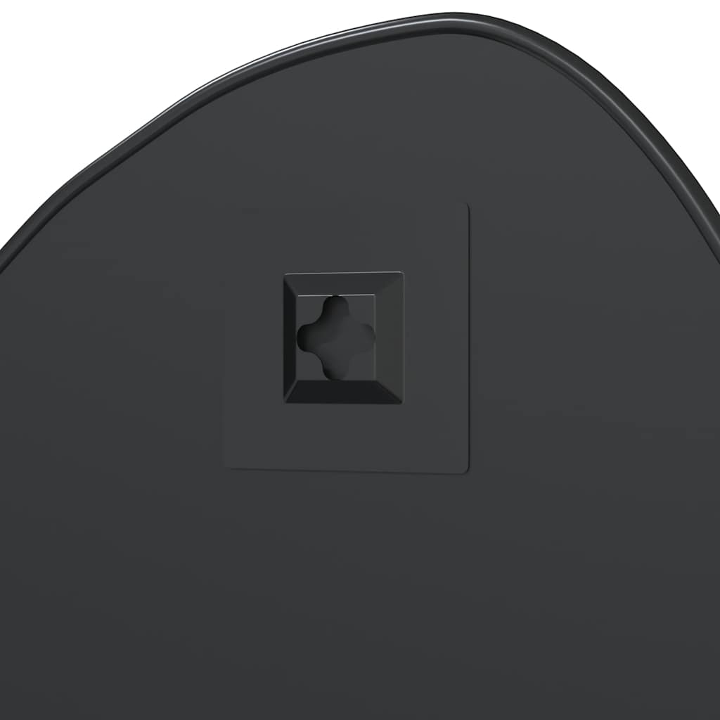 vidaXL Wall Mirror Black 50x40 cm