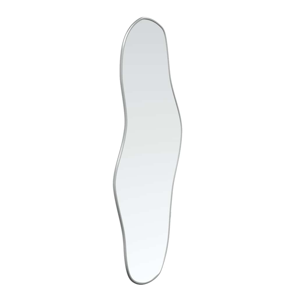 vidaXL Wall Mirror Silver 60x25 cm