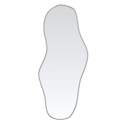 vidaXL Wall Mirror Silver 90x40 cm