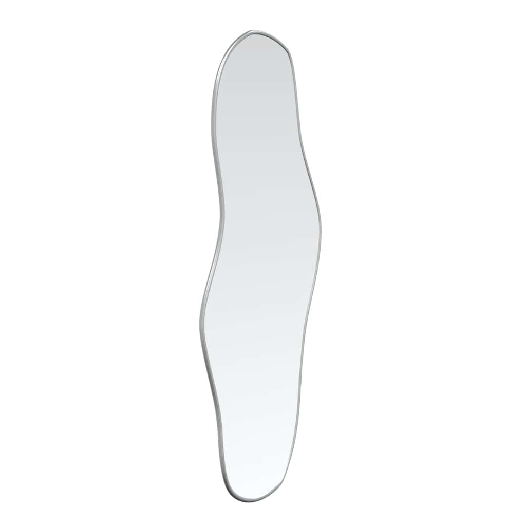 vidaXL Wall Mirror Silver 90x40 cm