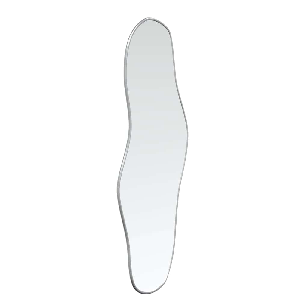 vidaXL Wall Mirror Silver 100x45 cm