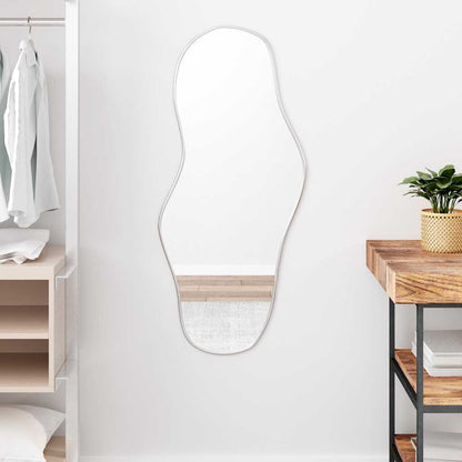 vidaXL Wall Mirror Silver 100x45 cm