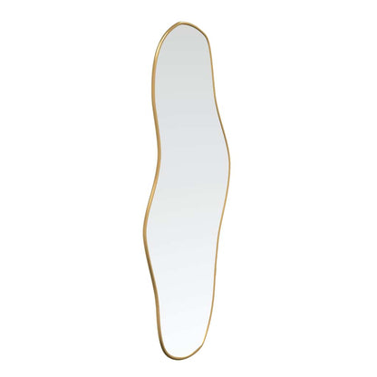 vidaXL Wall Mirror Gold 60x25 cm