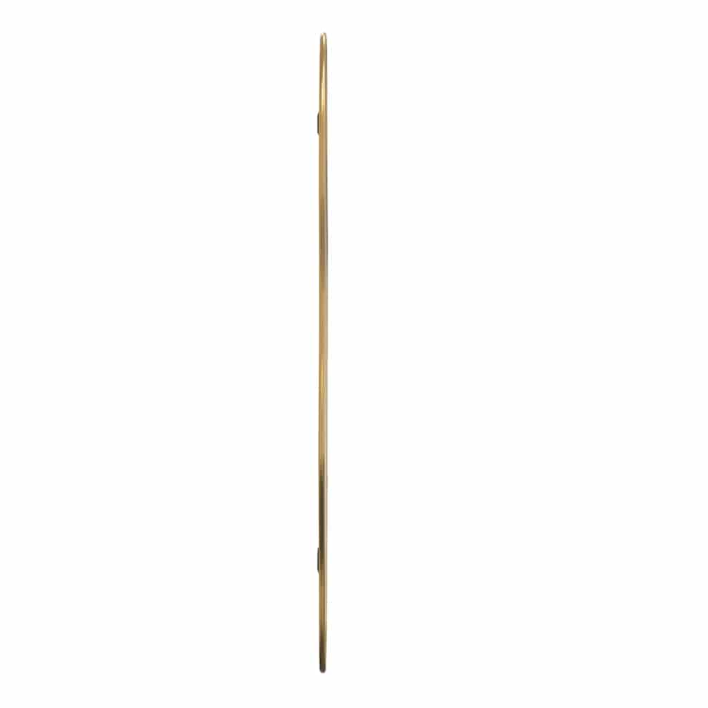 vidaXL Wall Mirror Gold 60x25 cm