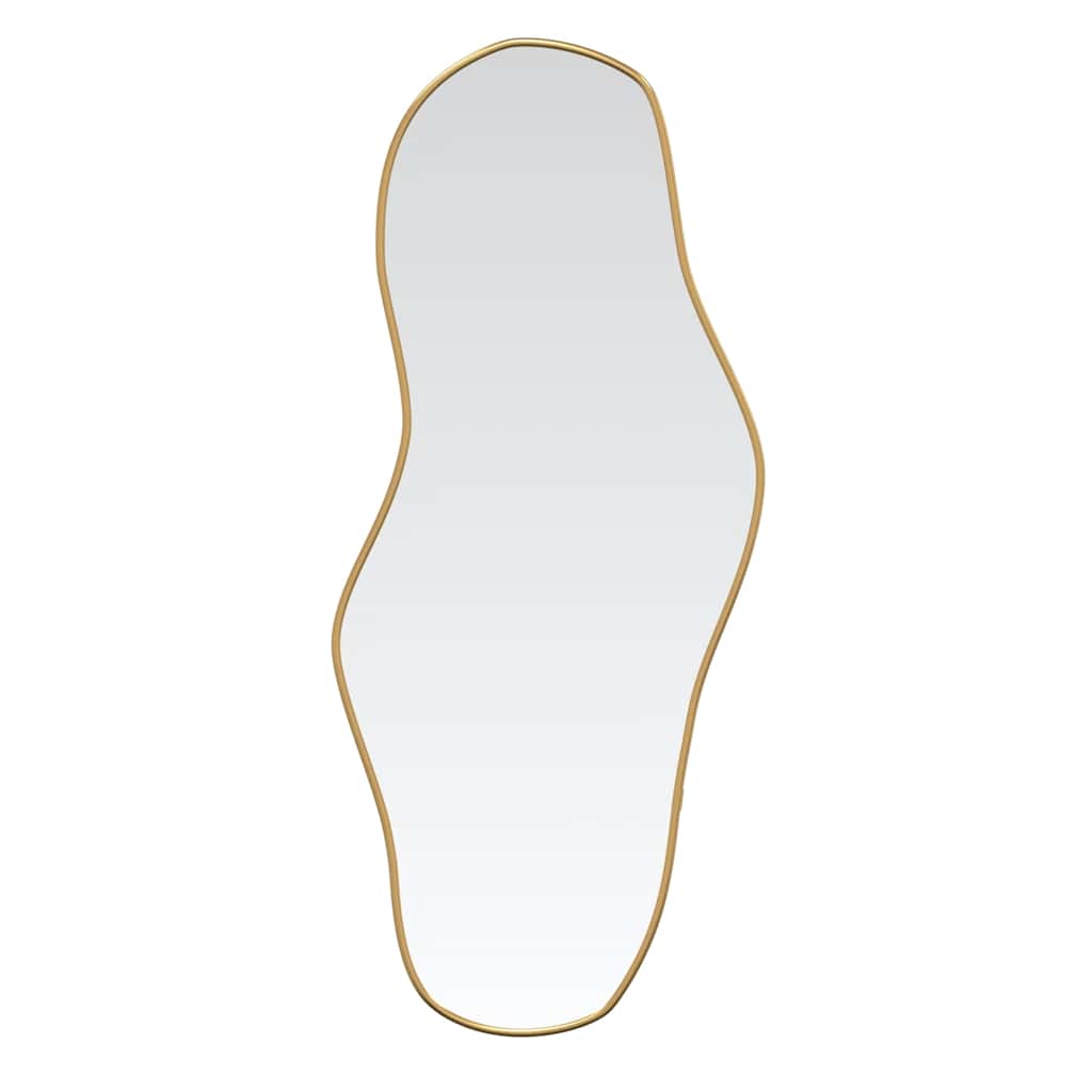 vidaXL Wall Mirror Gold 70x30 cm