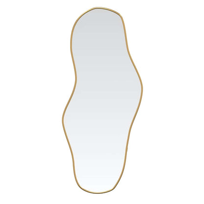 vidaXL Wall Mirror Gold 70x30 cm