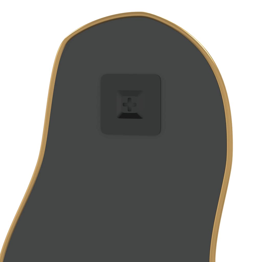 vidaXL Wall Mirror Gold 70x30 cm