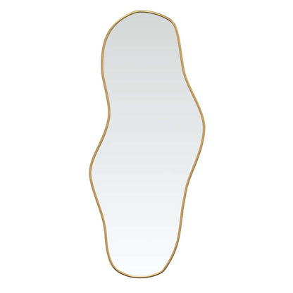 vidaXL Wall Mirror Gold 100x45 cm