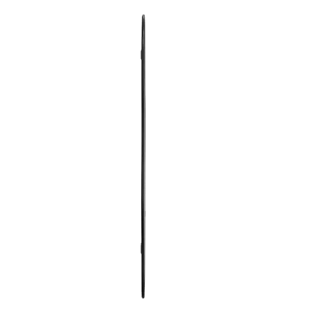 vidaXL Wall Mirror Black 60x25 cm