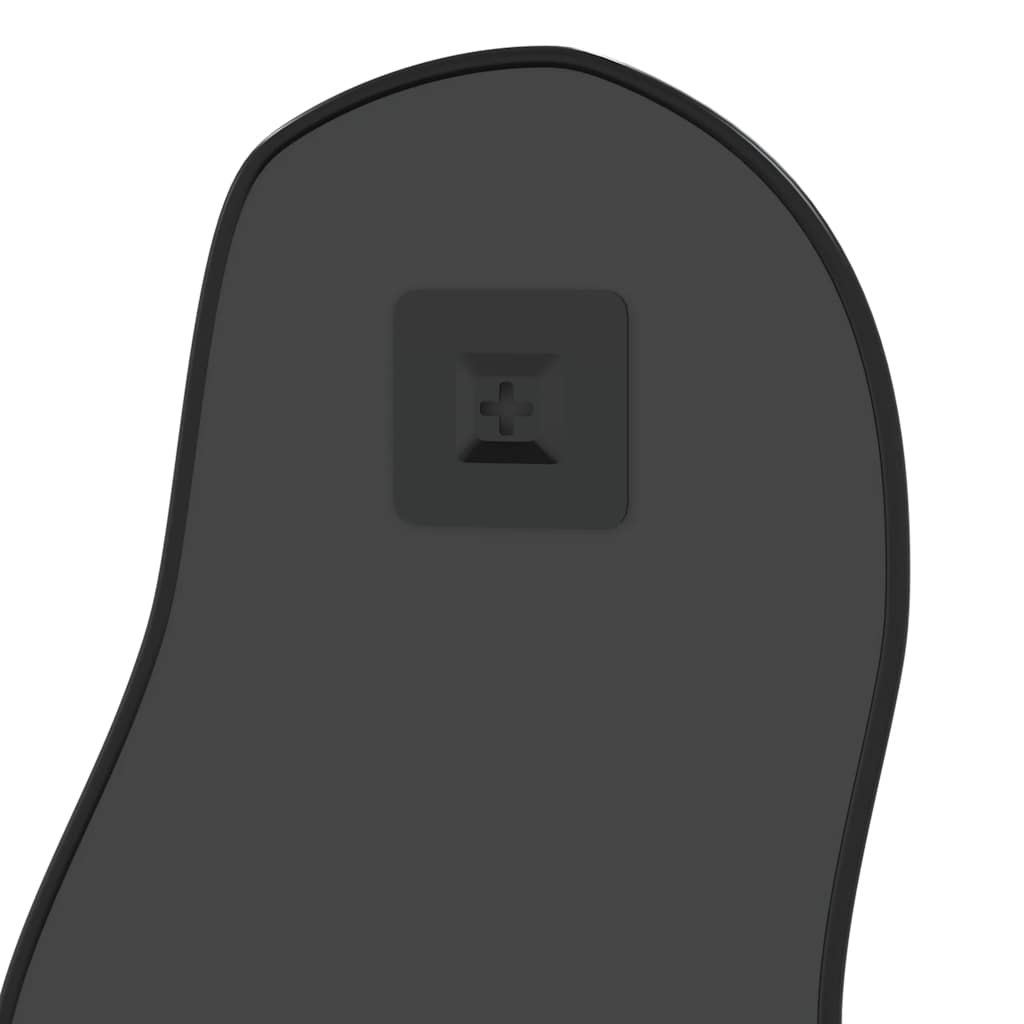 vidaXL Wall Mirror Black 80x35 cm