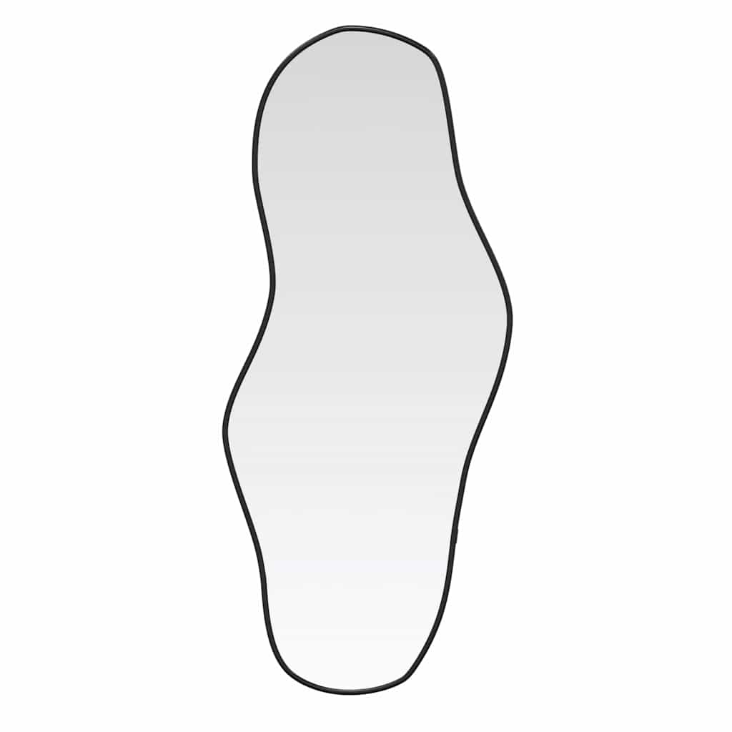vidaXL Wall Mirror Black 90x40 cm