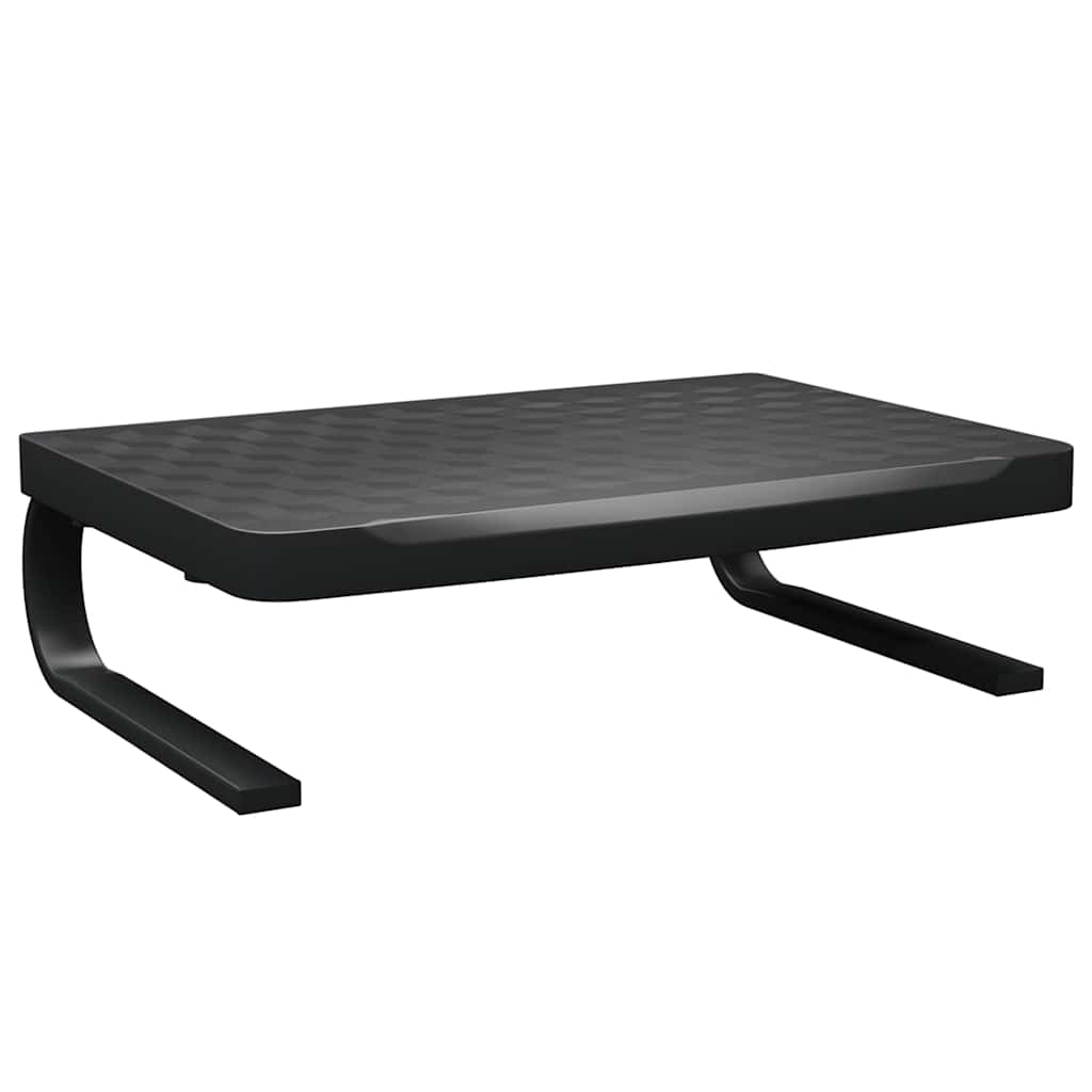 vidaXL Monitor Stand Black 37x28x11,5 cm