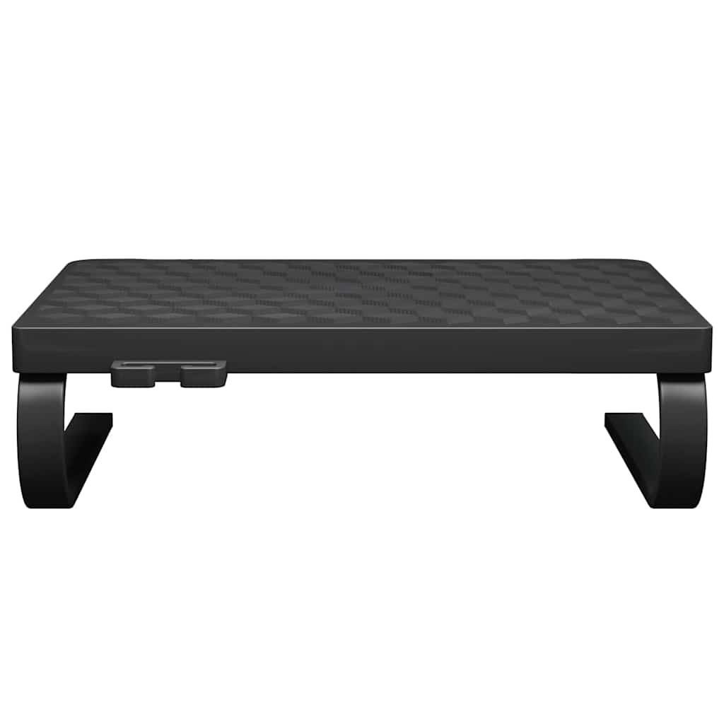vidaXL Monitor Stand Black 37x28x11,5 cm