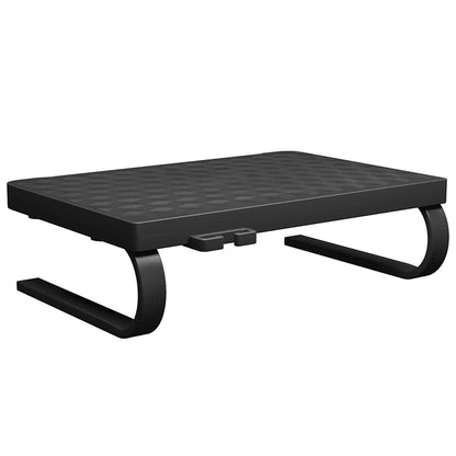 vidaXL Monitor Stand Black 37x28x11,5 cm