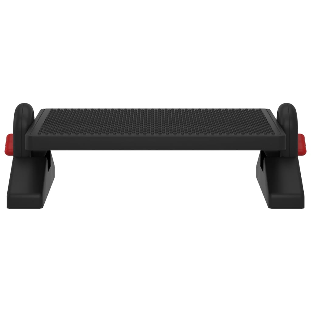 vidaXL Footrest Black 50x30.5x17 cm