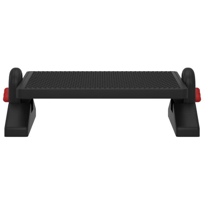 vidaXL Footrest Black 50x30.5x17 cm