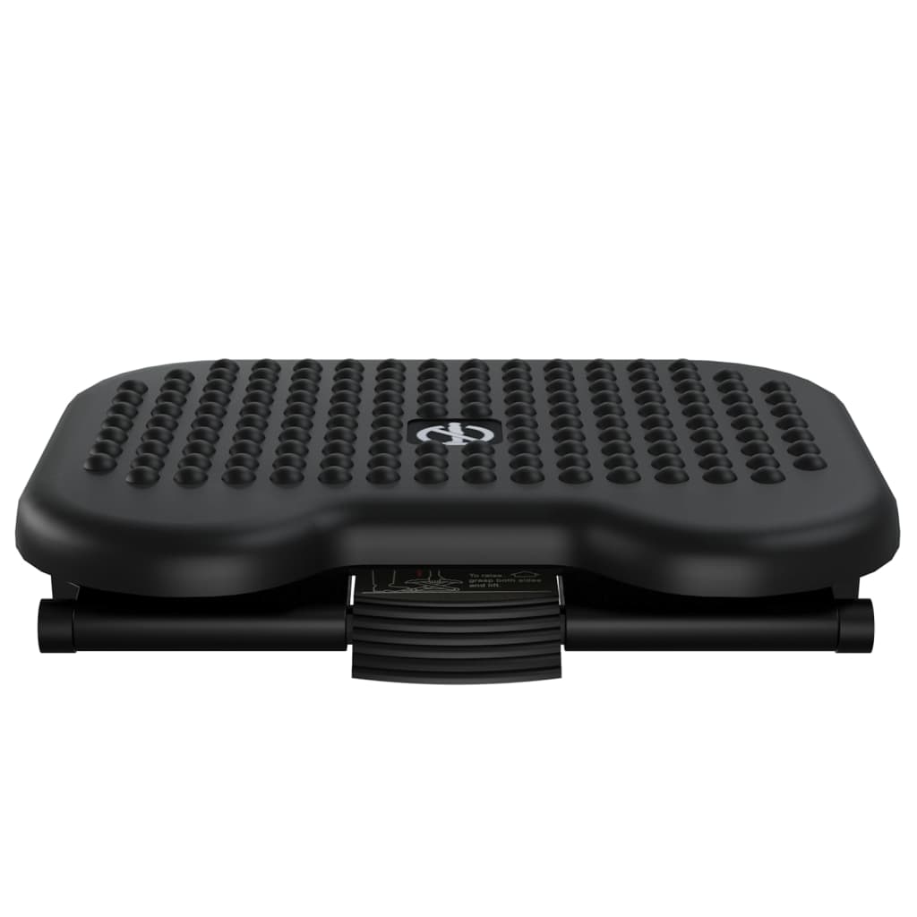 vidaXL Footrest Black 46x34.5x11 cm